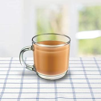 Yera CT4.5U-P0 Glassware Cosmos Glass Tea/Coffee/Milk Cup (Transparent ...