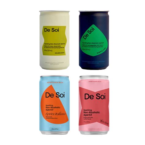 De Soi Non-Alcoholic Variety Mocktail Pack | Upside Drinks