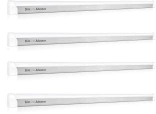 PHILIPS Slimline Advance 36W LED Batten- Pack of 4 Straight Linear LED ...