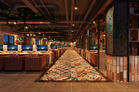 Layout Plan of a Computer Cafe 的图像结果