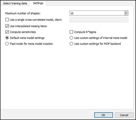 Tuning Field-MOP Settings