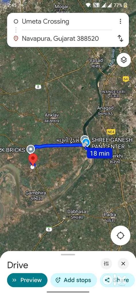 Vadodara - 87 guntha land ideal for farm house - Lands & Plots - 1803789397