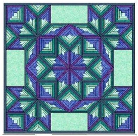 Image result for Diamond Log Cabin Tutorial