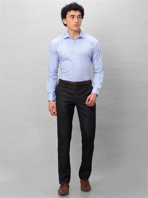 Park Avenue Men Blue Checks Slim Fit Cotton Shirts – MyRaymond
