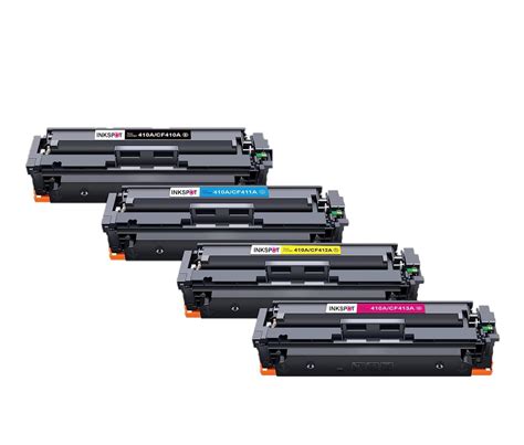 INKSPOT CF410A /CF411A/CF412A/CF413A Combo Toner Cartridge for USE in ...