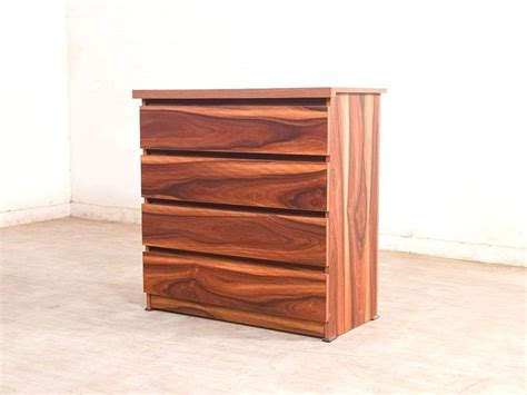 Buy Dynam Chest Of Four Drawer In Light Oak Finishfn Gmc - GetMyCouch