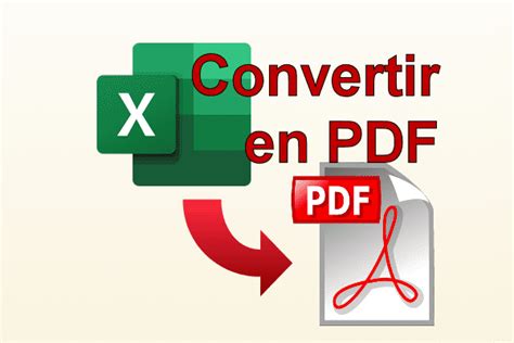 Convertir Excel en PDF 的图像结果