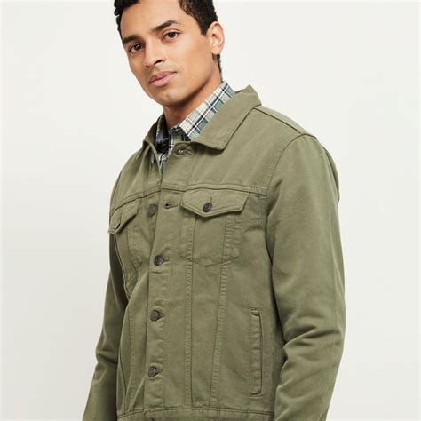 Buy MAX Men Solid Denim Jacket Online at just Rs. 1799.0 ...
