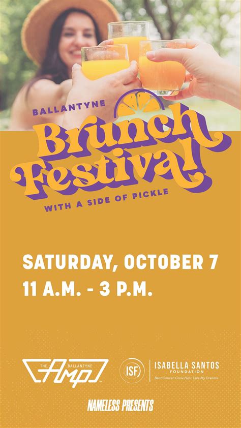 Ballantyne Brunch Festival Tickets at The Amp Ballantyne in Charlotte by The Amp Ballantyne | Tixr