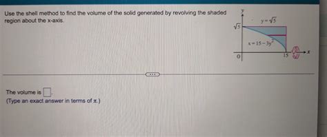 Image result for Volume with the Shell Method