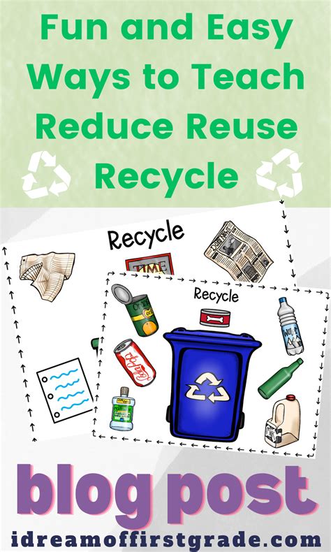 Image result for Reduce Reuse Recycle Examples for Kids