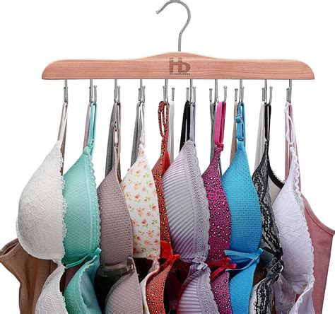 Amazon.com: Large Bra Hanger and Bra Organizer for Closet - Tank Top ...