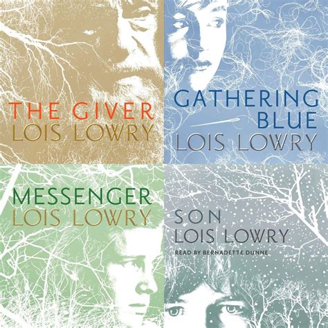 The Giver Quartet by Lois Lowry : r/AudiobookCovers