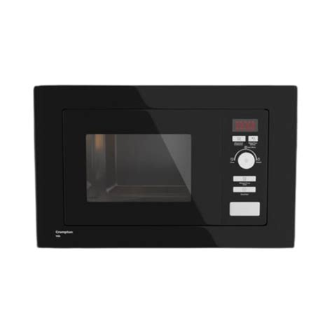 Crompton Built-In Microwave Black Glass – Decure.in