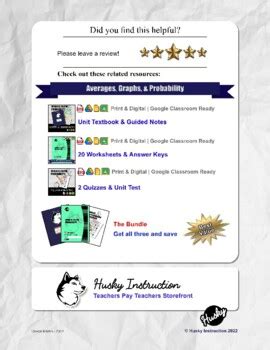 Image result for Data and Statistics Unit Study Guide