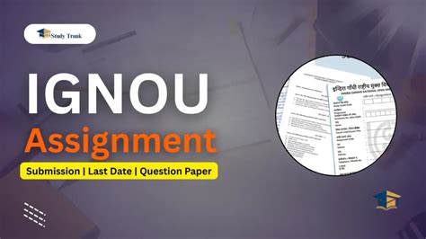 Image result for IGNOU Assignment Submission Form