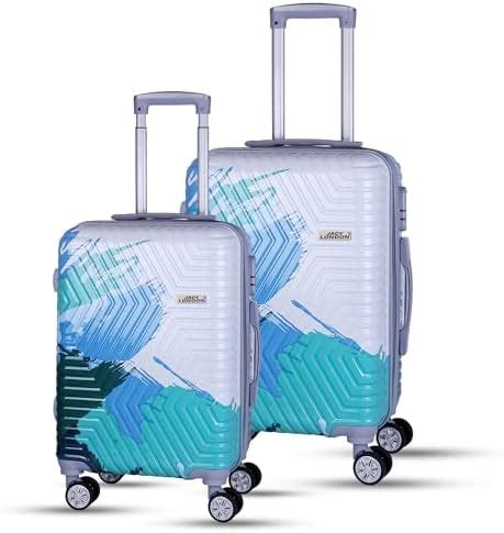 Buy JACY LONDON Hard Sided PC 8 Wheel Spinners, with Telescopic Steel ...