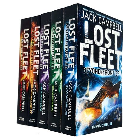 Jack Campbell Lost Fleet Beyond the Frontier Series 5 Books Collection ...