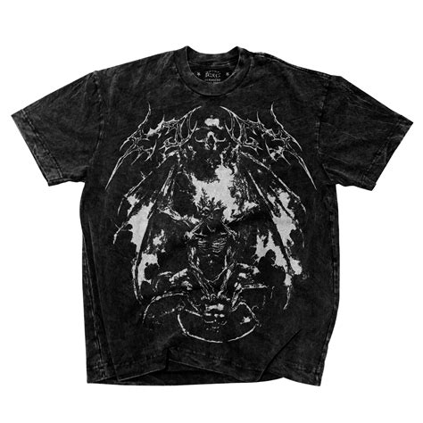 SATAN ACID WASH OVERSIZED T-SHIRT – Sike I Store