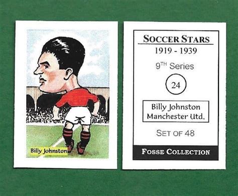 Manchester *** Billy Johnston 24 FC9