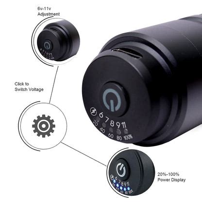 Tattoo Sol RCA Battery – Tattoo Gizmo