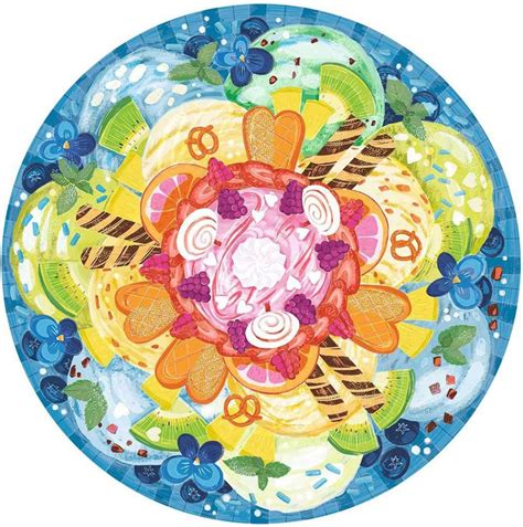 Ravensburger Circle of Colors - Ice Cream - 500 Teile Planet Happy ENG