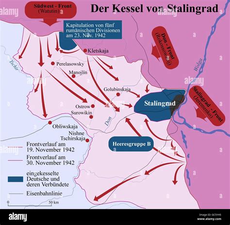 Stalingrad Battle Map