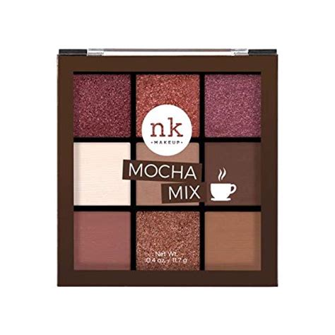 Buy Nicka K Nine Color Eyeshadow Palette - Mocha Mix, Multicolor, 11.7 ...