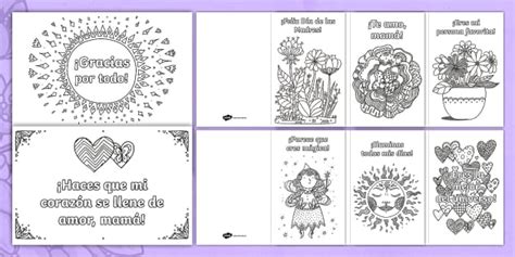 Día de las Madres - Hojas para colorear