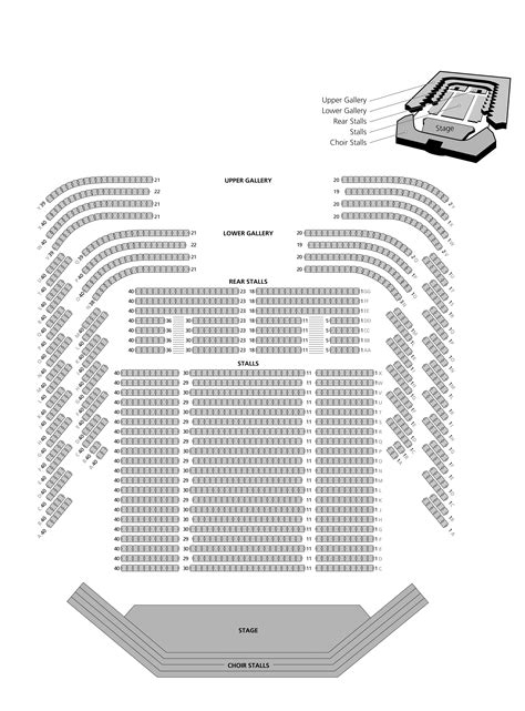 The Riverside Theater Seating Chart