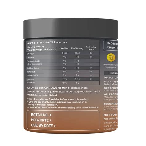 CREA BOOST Creatine Monohydrate – naturaltein