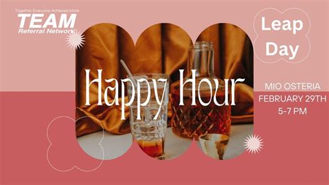 HAPPY HOUR - Edwardsville Glen Carbon TEAM, 224 S. Kansas St ...