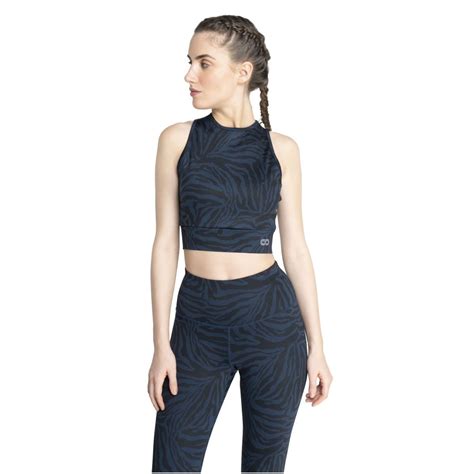 Buy Silvertraq Padded Moto Crop Tee Animal - Navy Blue Online