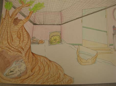 Interior Space (one point perspective)