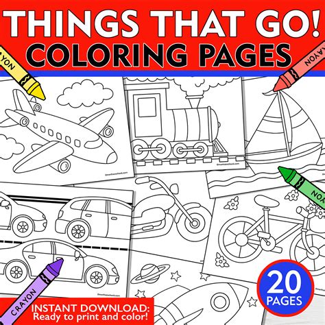 Transportation Coloring Pages 的图像结果