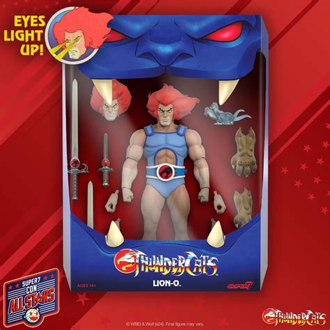 ThunderCats Ultimates Lion-O (LED Eyes) 7-Inch Action Figure
