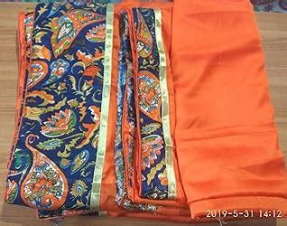 Buy Regent-e Fashion Women's Maheshwari Georgette Saree With Blouse ...