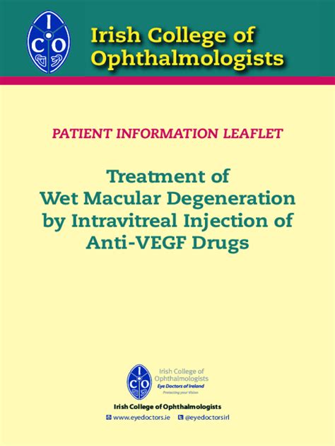 Fillable Online Injections for Wet Macular Degeneration: What to Expect ...