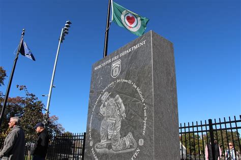 Honoring the ultimate sacrifice: Worcester Fallen Firefighters Memorial ...