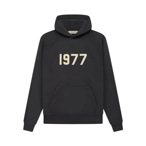 Fear Of God Essentials 1977 Hoodie Iron – Sneaker Cafe Mumbai