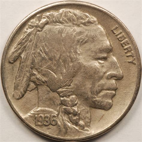 1936 BUFFALO NICKELS