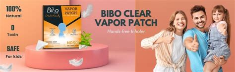 Buy Bibo Clear Vapour Patch | A Hands' Free Inhaler | Naturally Ease ...