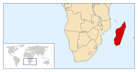 Large location map of Madagascar | Madagascar | Africa | Mapsland ...