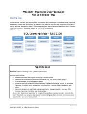 SQL Learning Module 的图像结果