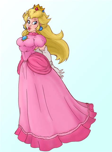 ArtStation - Princess Peach Pose