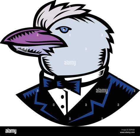 Terrestrial tree kingfisher Stock Vector Images - Alamy