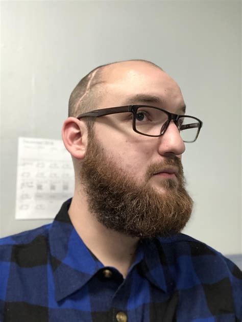 3Months Into The Shaved Head / Beard Look. Thoughts? : r/beards