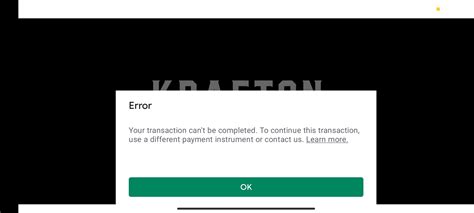 Image result for Google Play Transaction Error