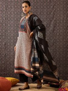 Indo Era Women Kurta Pant Dupatta Set - Buy Indo Era Women Kurta Pant ...
