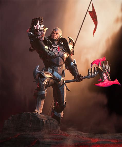 ArtStation - League of Legends: God King Darius Fan/Art